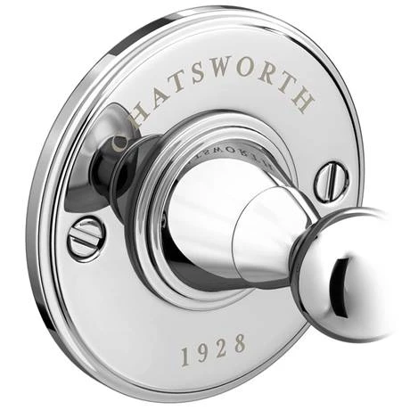 Chatsworth 1928 Traditional Spare Toilet Roll Holder - Chrome 4 Chatsworth 1928 Traditional Spare Toilet Roll Holder - Chrome - Image 2