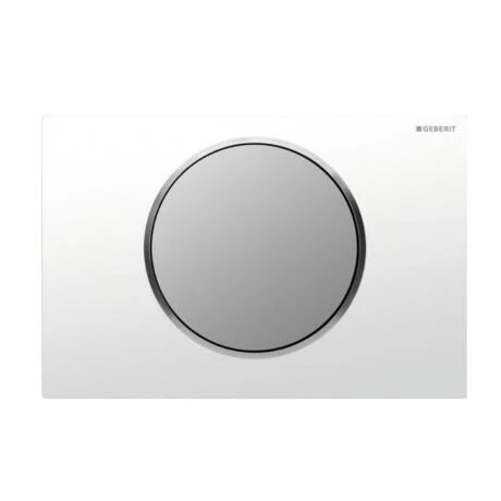 Geberit Sigma 10 White + Matt Chrome Flush Plate for UP320/UP720 Cistern - 115.758.KL.5 3 Geberit Sigma 10 White + Matt Chrome Flush Plate for UP320/UP720 Cistern - 115.758.KL.5