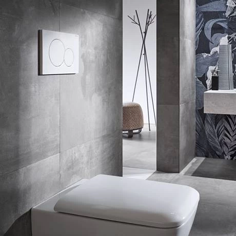 Geberit Sigma01 White Dual Flush Plate for UP320 Cistern - 115.770.115 4 Geberit Sigma01 White Dual Flush Plate for UP320 Cistern - 115.770.115 - Image 2