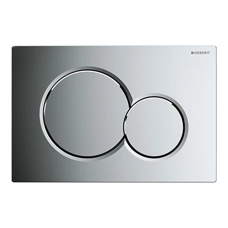 Geberit Sigma01 Gloss Chrome Dual Flush Plate for UP320 Cistern - 115.770.21.5 3 Geberit Sigma01 Gloss Chrome Dual Flush Plate for UP320 Cistern - 115.770.21.5