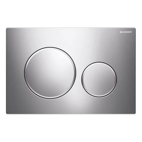 Geberit Sigma 20 Gloss Chrome Flush Plate for UP320/UP720 Cistern - 115.882.KH.1 3 Geberit Sigma 20 Gloss Chrome Flush Plate for UP320/UP720 Cistern - 115.882.KH.1