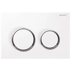 Geberit Sigma 20 White Flush Plate for UP320/UP720 Cistern - 115.882.KJ.1