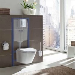 Grohe Rapid SL 1.13m 3 in 1 Set Support Frame for Wall Hung WC - 38772001 -Toilet Accessories shop 118152 D1 460 1