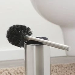 Tiger Colar Toilet Brush & Holder - Polished Stainless Steel -Toilet Accessories shop 1314830346 D1 460