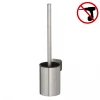 Tiger Colar Toilet Brush & Holder - Brushed Stainless Steel