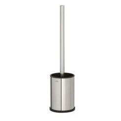 Tiger Colar Freestanding Toilet Brush & Holder - Polished Stainless Steel
