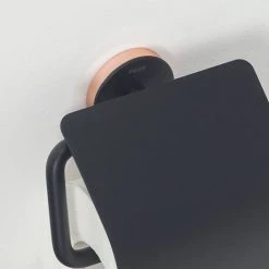 Tiger Urban Toilet Roll Holder with Cover - Black 12 Tiger Urban Toilet Roll Holder with Cover - Black -Toilet Accessories shop 1316630746 D4 460