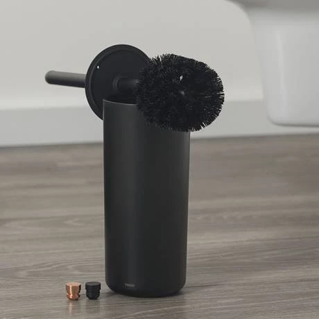 Tiger Urban Freestanding Toilet Brush & Holder - Black 6 Tiger Urban Freestanding Toilet Brush & Holder - Black - Image 4