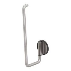 Tiger Tune Spare Toilet Roll Holder - Brushed Stainless Steel/Black 10 Tiger Tune Spare Toilet Roll Holder - Brushed Stainless Steel/Black -Toilet Accessories shop 1325430946 D3 460