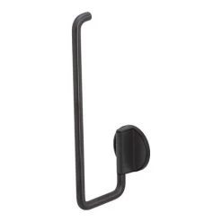 Tiger Tune Spare Toilet Roll Holder - Brushed Black Metal/Black -Toilet Accessories shop 1325438946 D1 460