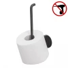 Tiger Tune Spare Toilet Roll Holder - Brushed Black Metal/Black -Toilet Accessories shop 1325438946 P