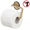 Tiger Tune Toilet Roll Holder - Brushed Brass/Black -Toilet Accessories shop 1326535646 P