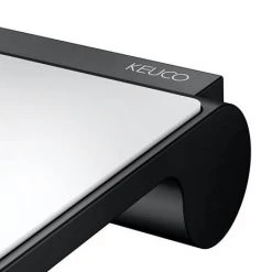 Keuco Plan Toilet Roll Holder with Shelf - Black 12 Keuco Plan Toilet Roll Holder with Shelf - Black -Toilet Accessories shop 14973370000 D4 460