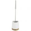 Wenko Bamboo Ceramic Toilet Brush & Holder - 17676100 -Toilet Accessories shop 17676100 p
