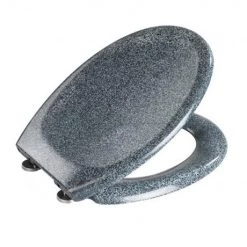 Wenko Ottana Premium Soft Close Toilet Seat - Granite - 18902100 -Toilet Accessories shop 18902100 d2 375