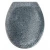 Wenko Ottana Premium Soft Close Toilet Seat - Granite - 18902100 -Toilet Accessories shop 18902100 p
