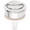 Wirquin Dual Flush Chrome Toilet Push Button -Toilet Accessories shop 19008001 P