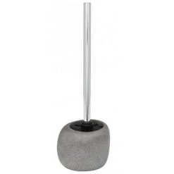 Wenko Pebble Stone Grey Toilet Brush Set - 19492100