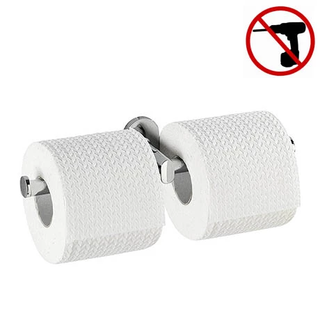 Wenko Power-Loc Duo Puerto Rico Spare Toilet Roll Holder - 22293100 3 Wenko Power-Loc Duo Puerto Rico Spare Toilet Roll Holder - 22293100