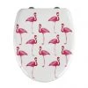 Wenko Flamingo Soft Close Toilet Seat - 22406100 1 Wenko Flamingo Soft Close Toilet Seat - 22406100 -Toilet Accessories shop 22406100 P