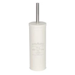 Wenko Home Vintage Steel Toilet Brush + Holder - 22517100