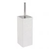 Wenko Cordoba White Ceramic Toilet Brush + Holder - 22651100 -Toilet Accessories shop 22651100 P