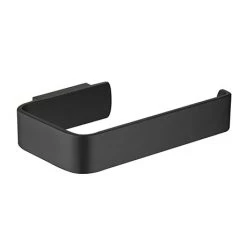 JTP Hix Matt Black Toilet Roll Holder