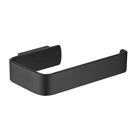JTP Hix Matt Black Toilet Roll Holder 3 JTP Hix Matt Black Toilet Roll Holder