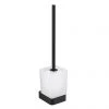JTP Hix Matt Black Toilet Brush & Holder 2 JTP Hix Matt Black Toilet Brush & Holder -Toilet Accessories shop 38165MB P