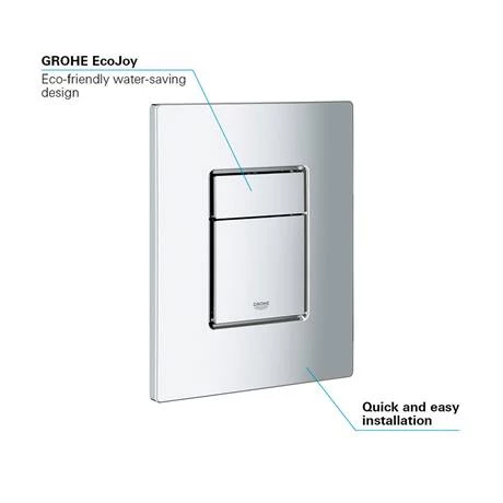 Grohe Skate Cosmopolitan WC Wall Flush Plate - 38732000 8 Grohe Skate Cosmopolitan WC Wall Flush Plate - 38732000 - Image 6