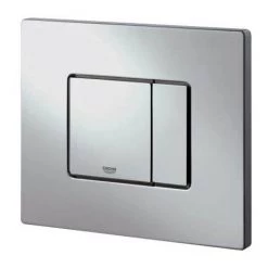 Grohe Skate Cosmopolitan WC Wall Flush Plate - Titanium - 38732BR0 -Toilet Accessories shop 38732BR0 D1 460