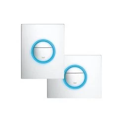Grohe Nova Cosmopolitan Light Flush Plate - 38809000 -Toilet Accessories shop 38809000 D2 460