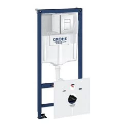 Grohe Rapid SL Fresh 1.13m 4 in 1 Set Low Noise Support Frame for Wall Hung WC - 38827000