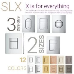 Grohe Rapid SLX 1.13m Support Frame for Rimless WC & Sensia - 39598000 -Toilet Accessories shop 39598000 D4 460