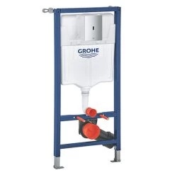 Grohe Solido 3 in 1 Set Support Frame for Wall Hung WC with Tectron Bau E - 39883000