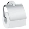 Hansgrohe Logis Universal Toilet Roll Holder with Cover - 41723000 -Toilet Accessories shop 41723000 P