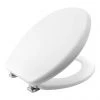 Bemis Vegas STA-TITE White Toilet Seat -Toilet Accessories shop 4403CPT000 P