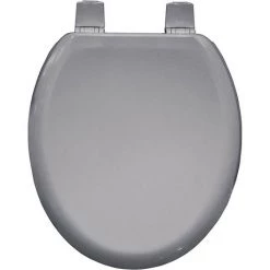 Bemis Chicago STA-TITE Toilet Seat - Whisper Grey - 5000ART492 -Toilet Accessories shop 5000ART492 D1 460