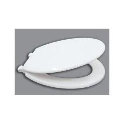 Bemis - Model 5000EL Toilet Seat with Smartlift Take-Off & Slow Close - White - 5000EL000