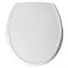 Bemis - 5023AR Rope Design Toilet Seat - White - 5023AR000 -Toilet Accessories shop 5023AR000 l 460