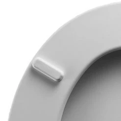 Bemis - 5900AR Shell Design Toilet Seat - White - 5900AR000 -Toilet Accessories shop 5900AR000 d2 460