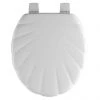 Bemis - 5900AR Shell Design Toilet Seat - White - 5900AR000 -Toilet Accessories shop 5900AR000 p
