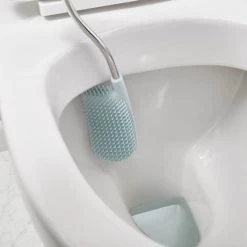 Joseph Joseph Flex Smart Toilet Brush & Holder - White/Blue - 70506 -Toilet Accessories shop 70506 D4 460