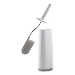 Joseph Joseph Flex Smart Toilet Brush & Holder - White/Grey - 70515