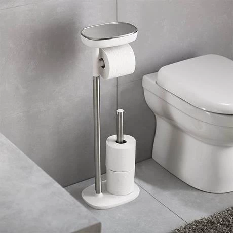Joseph Joseph EasyStore Freestanding Toilet Paper Holder - 70518 7 Joseph Joseph EasyStore Freestanding Toilet Paper Holder - 70518 - Image 5