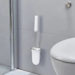 Joseph Joseph Flex Steel Wall Mounted Toilet Brush & Holder - 70528 13 Joseph Joseph Flex Steel Wall Mounted Toilet Brush & Holder - 70528 -Toilet Accessories shop 70528 D2 460