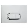 VitrA Loop O Mechanical Flush Plate - Chrome - 740-0580 -Toilet Accessories shop 7400580 P