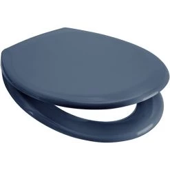 Euroshowers Rainbow Soft Close Toilet Seat - Denim - 84300