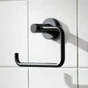 Miller Bond Black Toilet Roll Holder - 8710B -Toilet Accessories shop 8710B P
