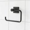 Miller Atlanta Matt Black Toilet Roll Holder - 8810B 1 Miller Atlanta Matt Black Toilet Roll Holder - 8810B -Toilet Accessories shop 8810B P